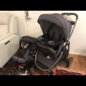 Stroller with car seat